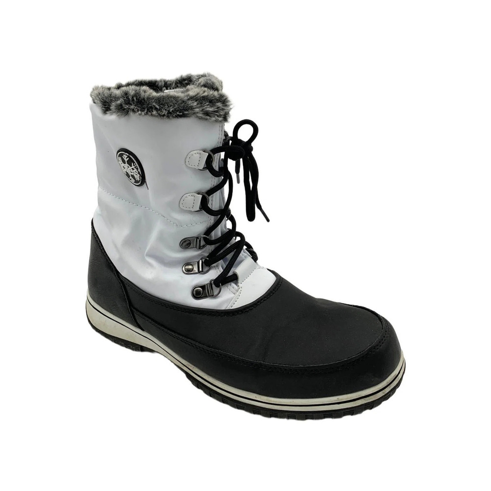 Totes Women's Avery Winter Boots White - Medium